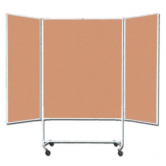 Moderationstafel, fahrbar -Kork, 196x120 cm HxB Moderationstafel, fahrbar -Kork, 196x120 cm HxB